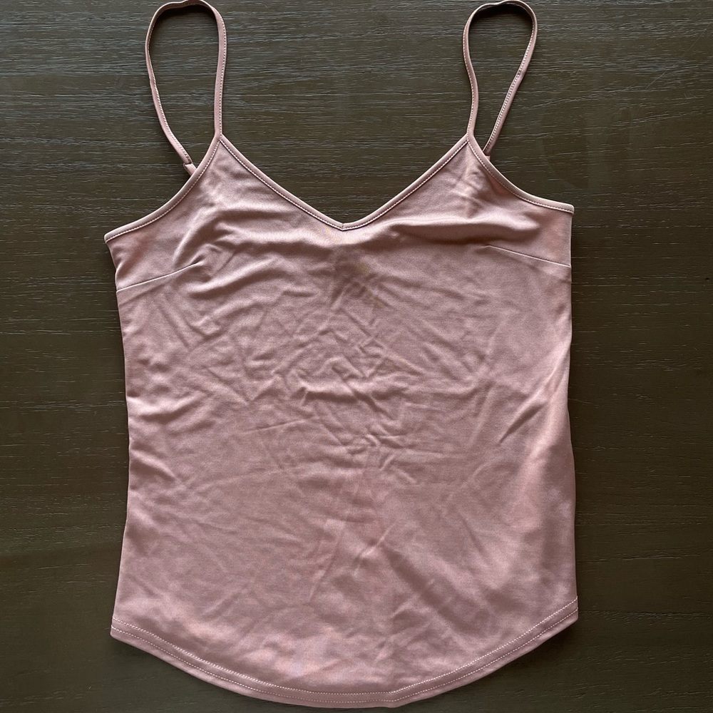 Y2K bebe Pink Tank Top